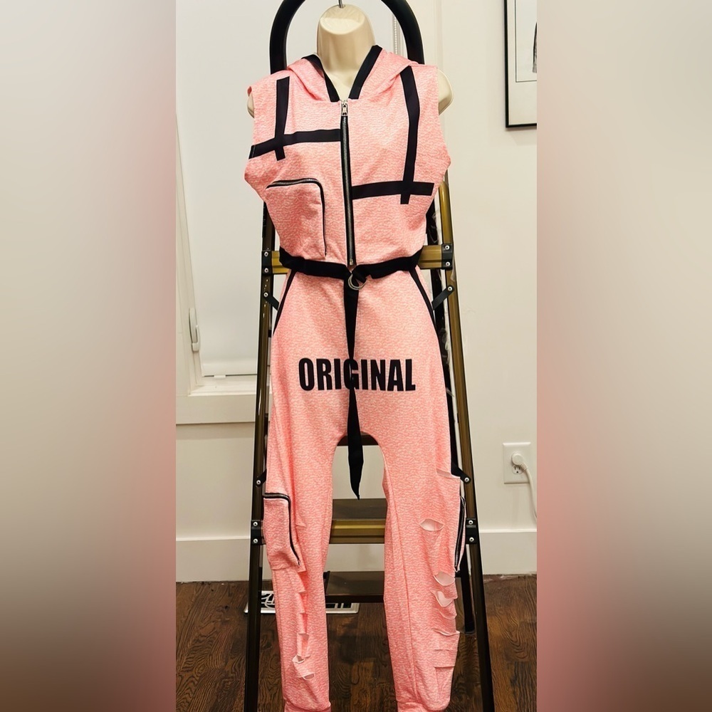 Original Cargo vest & matching genie joggers size small